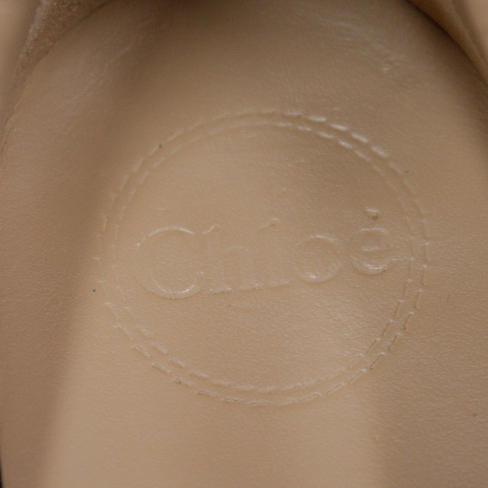 CHLOÉ LAUREN LEATHER SLIP ON SNEAKERS Women's Size 7 US/ 37 EU - Picture 11 of 12